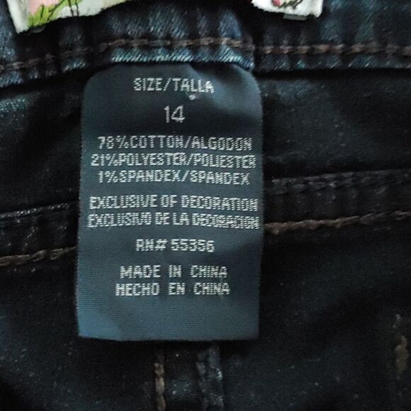 Squeeze dark wash skinny jeans  Sz 14 - Picture 9 of 9